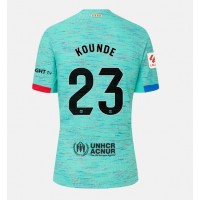 Barcelona Jules Kounde #23 Tretí futbalový dres 2023-24 Krátky Rukáv